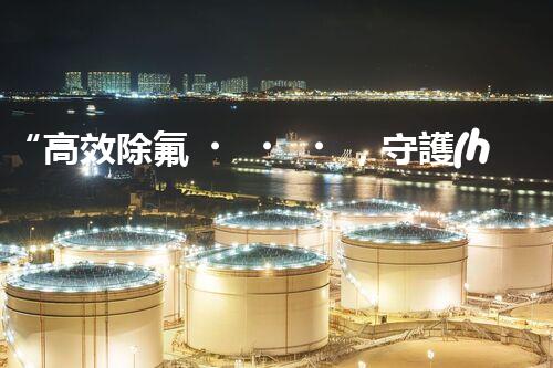 “高效除氟，守護(hù)碧水藍(lán)天——廢水中氟離子處理新篇章”
